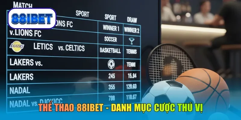 Thể thao 88IBET - Danh mục cược thú vị